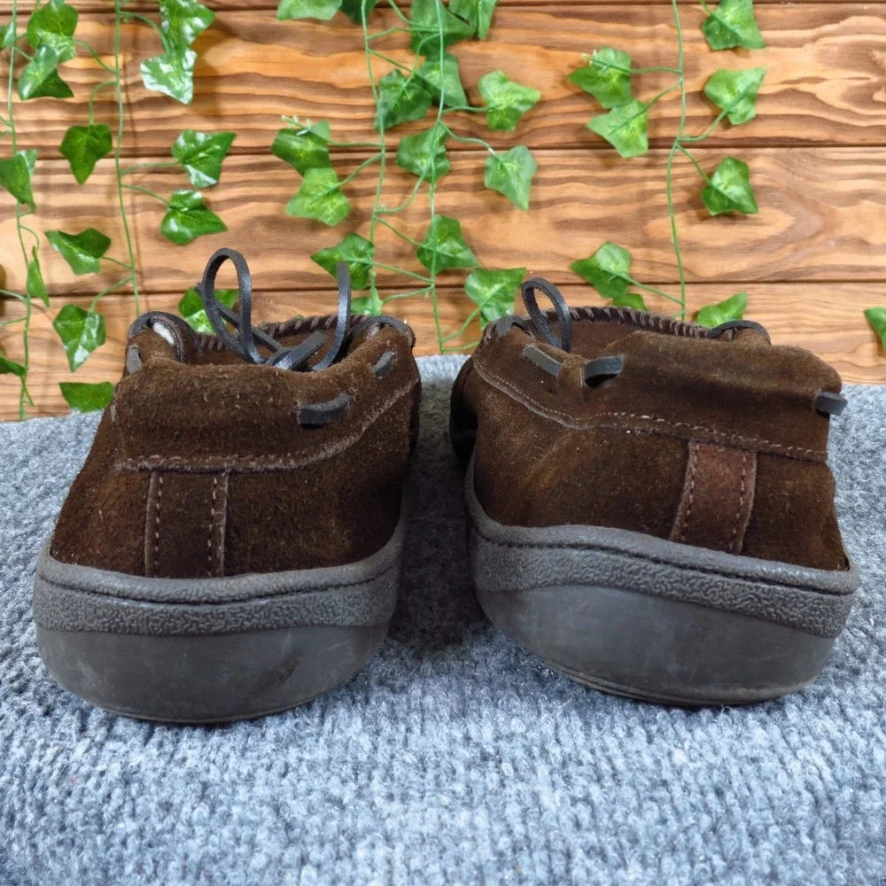 Nunn Bush 5429725 Mens‎ Moccasin Slipper Sz 12 Casual Indoor Outdoor Brown Suede